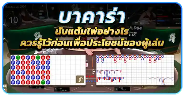 goatbet16_บทความ_บาคาร่า_นับแต้มไพ่อย่างไร_ควรรู้ไว้ก่อนเพื่อปร