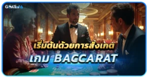 การเล่นเดิมพันออนไลน์ด้วยวิธีการเล่นแบบต่างๆ ที่ไม่ใช่แค่การเล่นตามวิธีพื้นฐาน 1 เริ่มต้นด้วยการสังเกตเกม baccarat